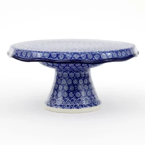 Tortownica ceramiczna 148 <br> 2615X Kobaltowa koronka